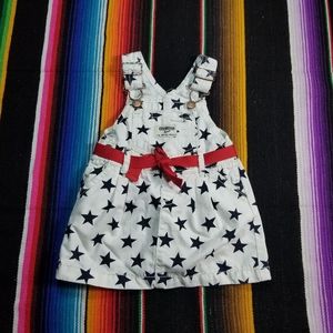 Oshkosh Girl Overalls Dress